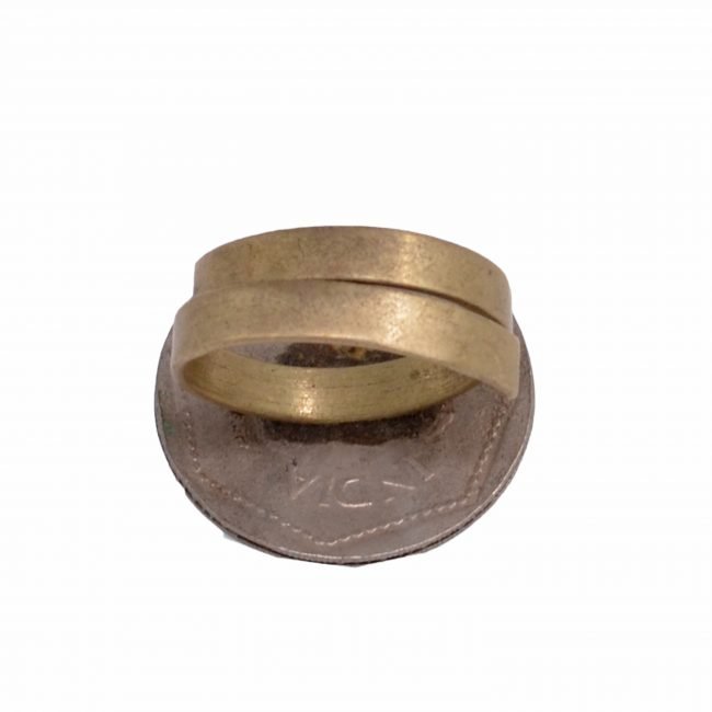 Hand Crafted Brass Metal One Rupee Chella