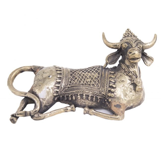Metal Nandi Sitting