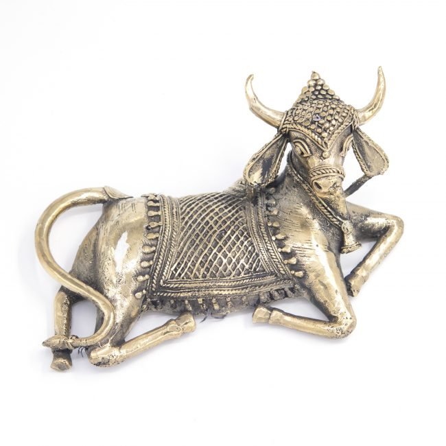 Metal Nandi Sitting