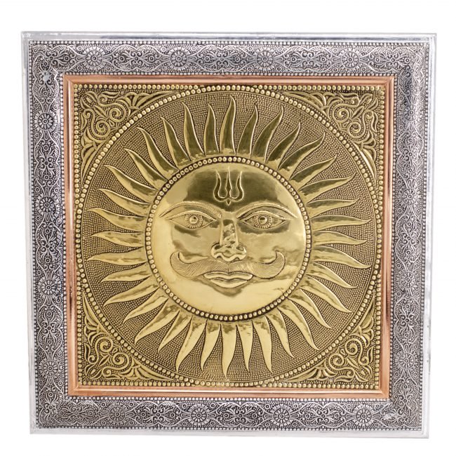 Metal Multicolor Sun Square Moulding Patti