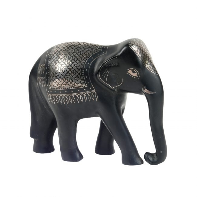 Metal Bidri Craft Elephant