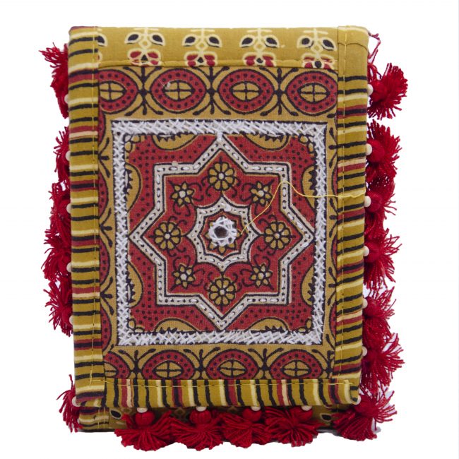 Handcrafted Cotton Multicolor Small Purse