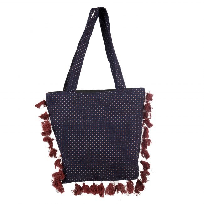 Cotton Orange & Yellow Banjara Shoulder Bag