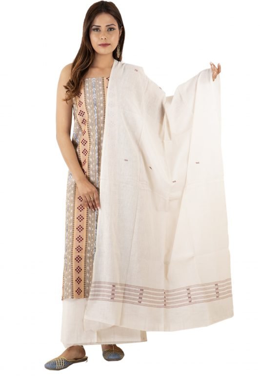 Cotton Samablpuri Sapta Dress Set