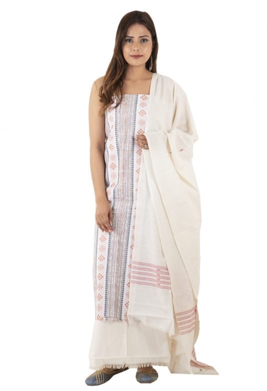 Cotton Samablpuri Sapta Dress Set