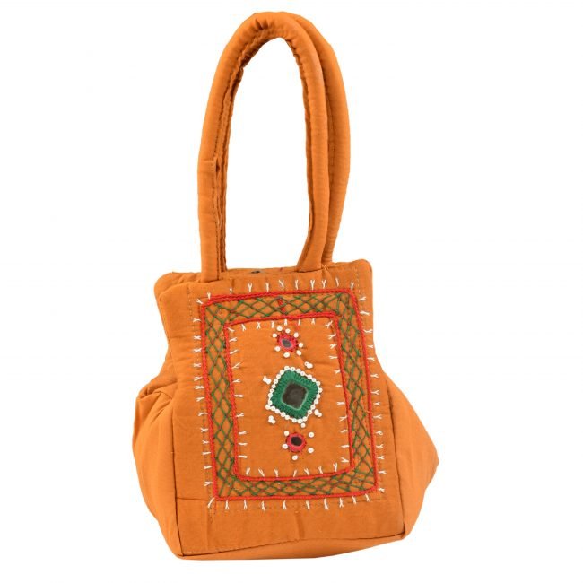 Handcrafted Cotton Cell Cover Bag