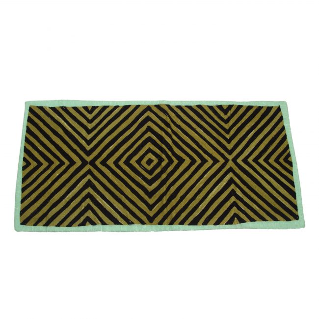 Handcrafted Cotton & Jute Braided Multicolor Rug