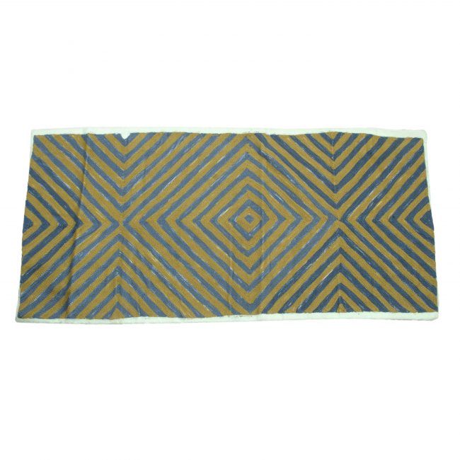 Handcrafted Cotton & Jute Braided Multicolor Rug
