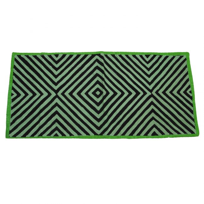 Handcrafted Cotton & Jute Braided Multicolor Rug
