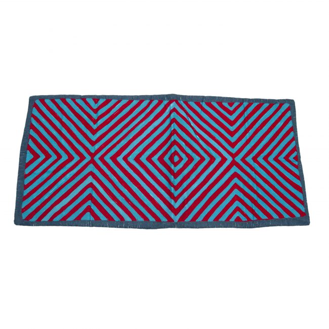 Handcrafted Cotton & Jute Braided Multicolor Rug
