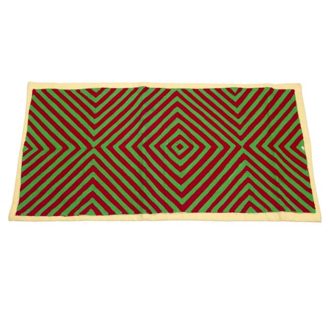 Handcrafted Cotton & Jute Braided Multicolor Rug
