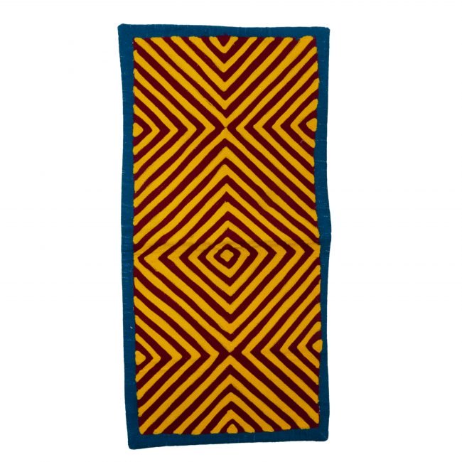 Handcrafted Cotton & Jute Braided Multicolor Rug
