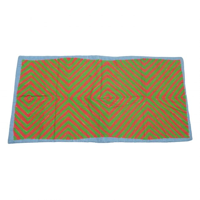 Handcrafted Cotton & Jute Braided Multicolor Rug