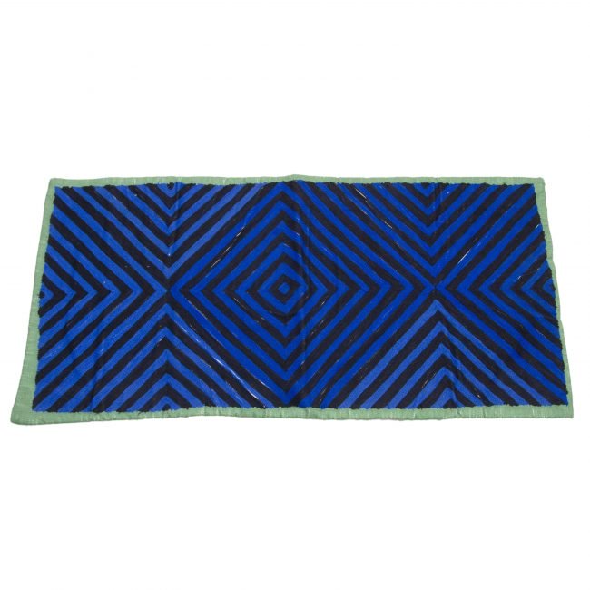 Handcrafted Cotton & Jute Braided Multicolor Rug