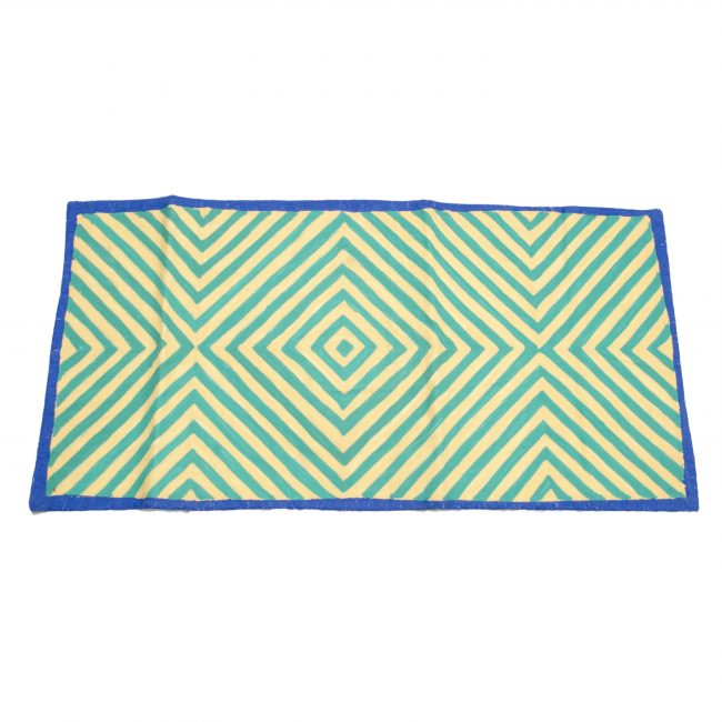 Handcrafted Cotton & Jute Braided Multicolor Rug