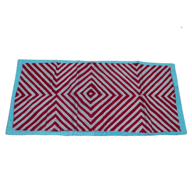 Handcrafted Madhur Grass Standard Size Multicolor Yoga Mat