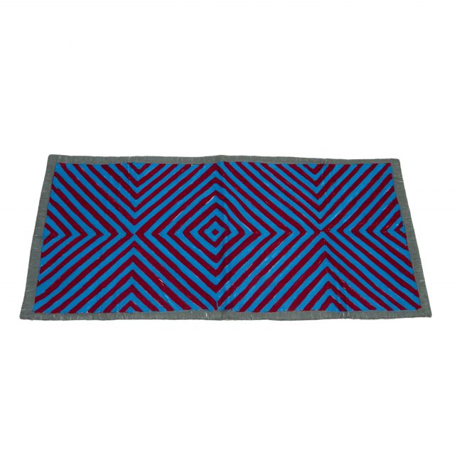 Handcrafted Madhur Grass Standard Size Multicolor Yoga Mat