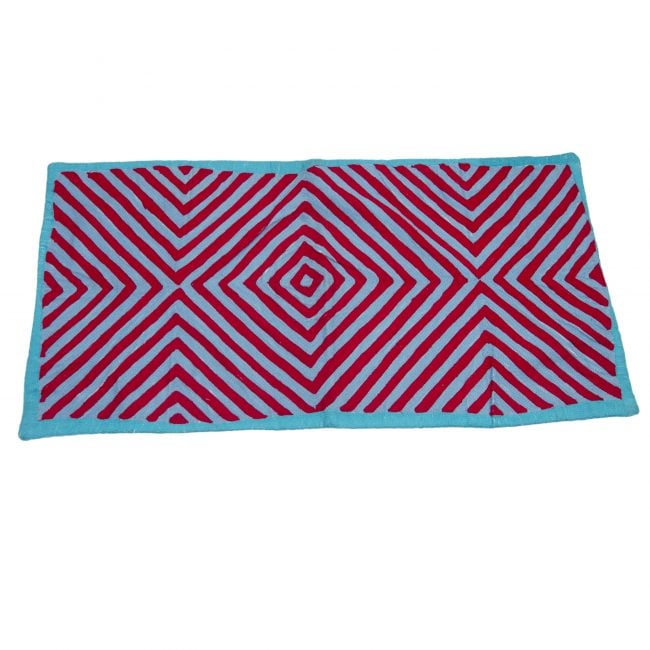 Handcrafted Madhur Grass Standard Size Multicolor Yoga Mat