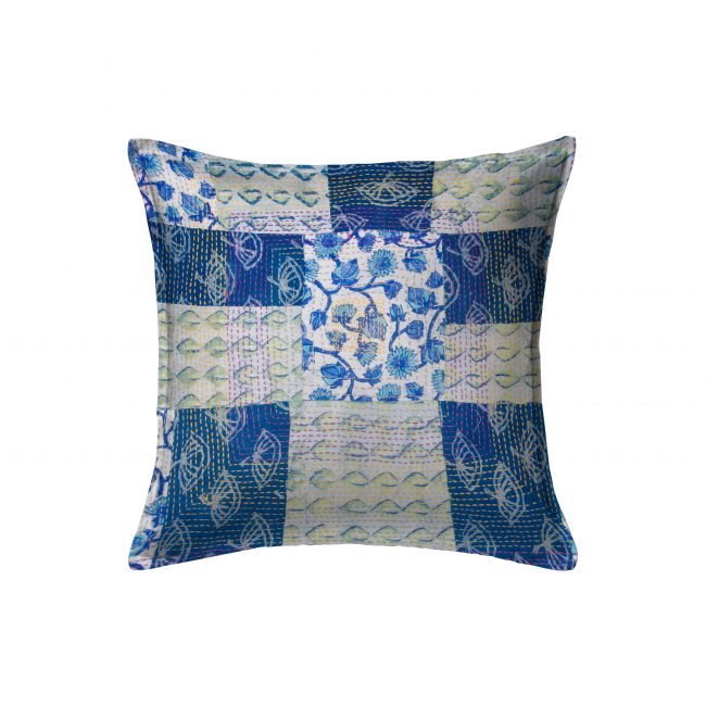 Handcrafted Cotton Multicolor Cushion Cover