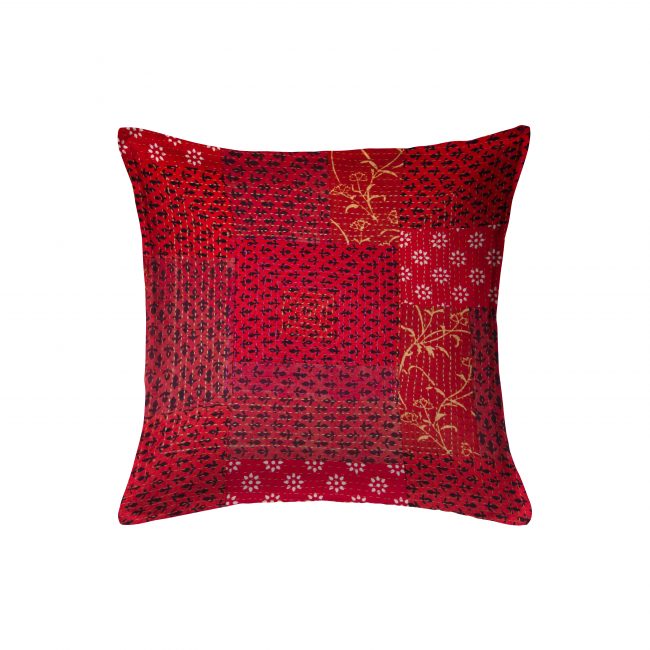 Handcrafted Cotton Multicolor Cushion Cover