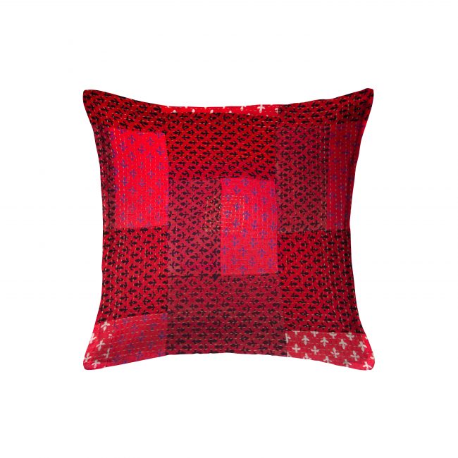 Handcrafted Cotton Multicolor Cushion Cover