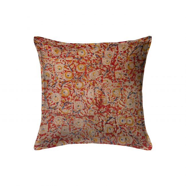 Handcrafted Cotton Multicolor Cushion Cover