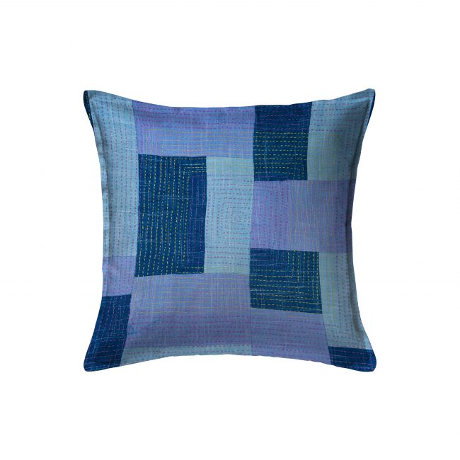 Handcrafted Cotton Multicolor Cushion Cover