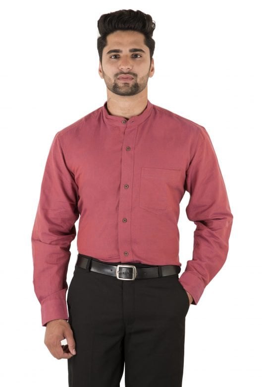 Nehru Collar Full Sleeve Shirt