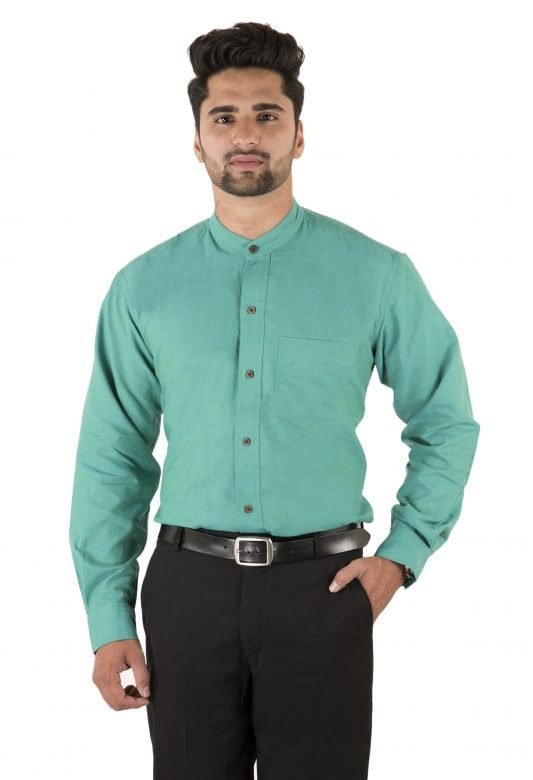 Nehru Collar Full Sleeve Shirt