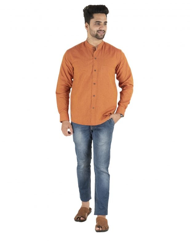 Cotton Green Regular Fit Half Sleeve Shirt