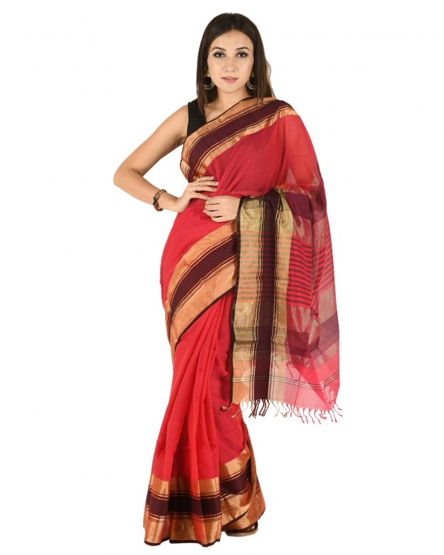 Maheshwari Chatayi Border Saree