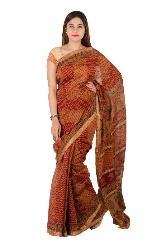 Maheshwari Silk Saree