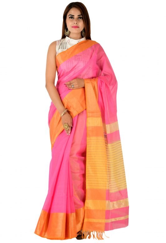 Maheswari Choti Badi Border Saree