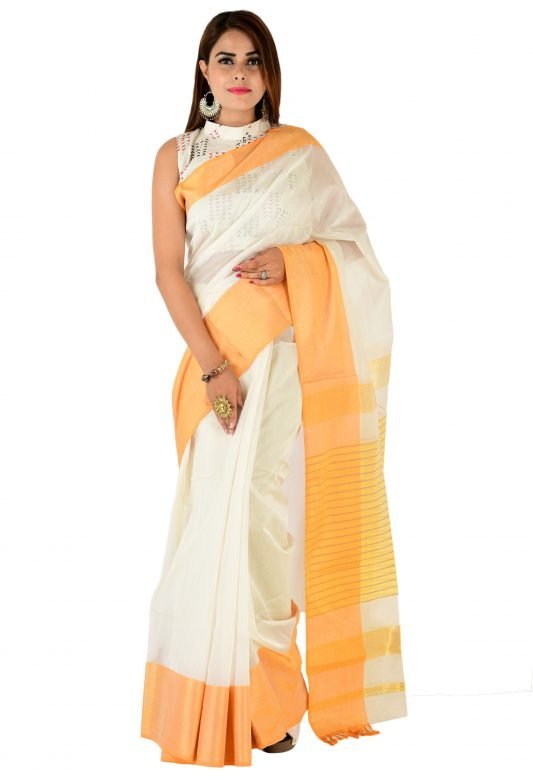 Maheswari Choti Badi Border Saree