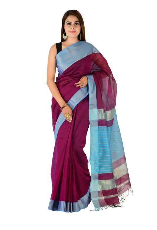Maheswari Choti Badi Border Saree