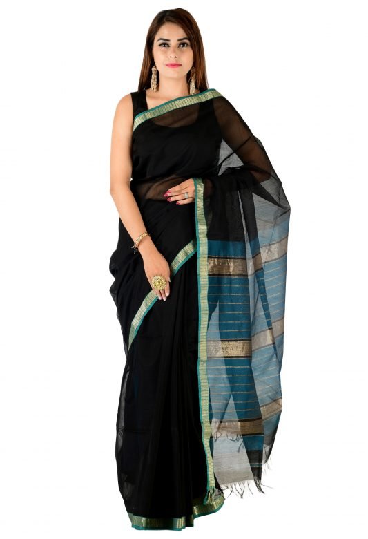 Maheshwari Rasta Border Saree