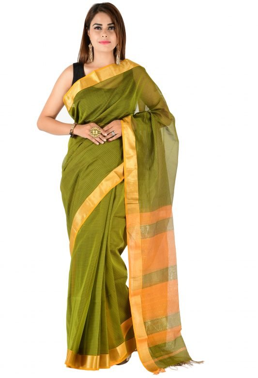 Maheswari Rasta Border Saree