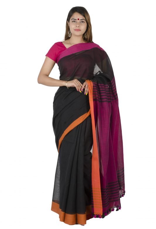 Multi-Coloured Cotton Saree