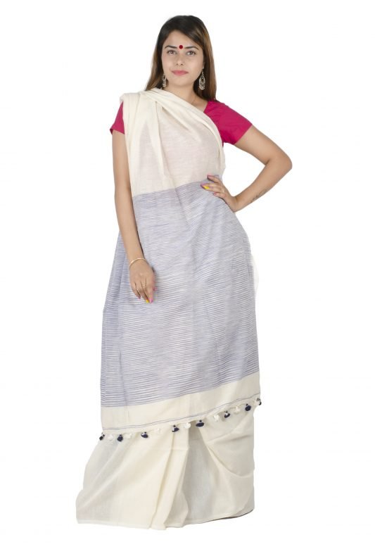 Multi-Coloured Cotton Saree