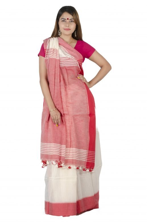 Multi-Coloured Cotton Saree