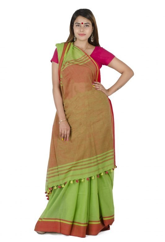 Multi-Coloured Cotton Saree