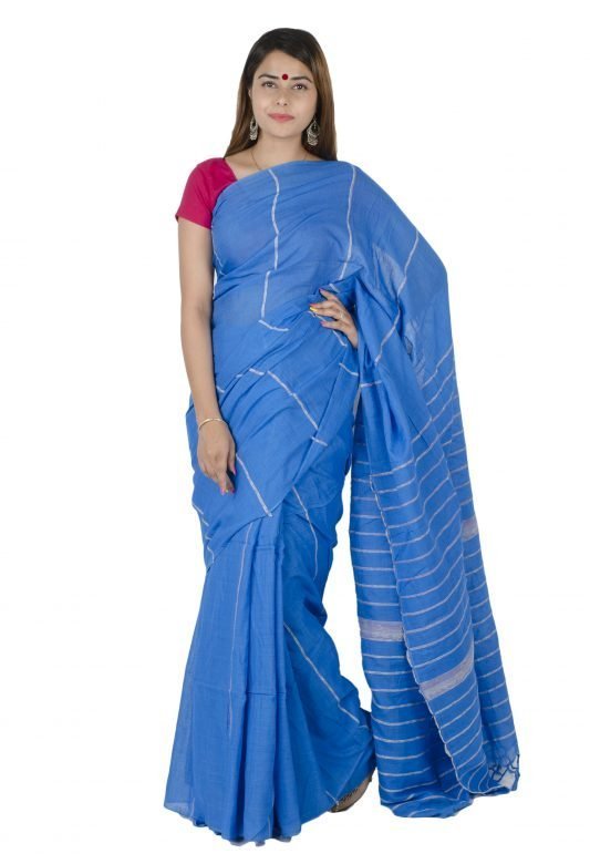 Multi-Coloured Cotton Saree