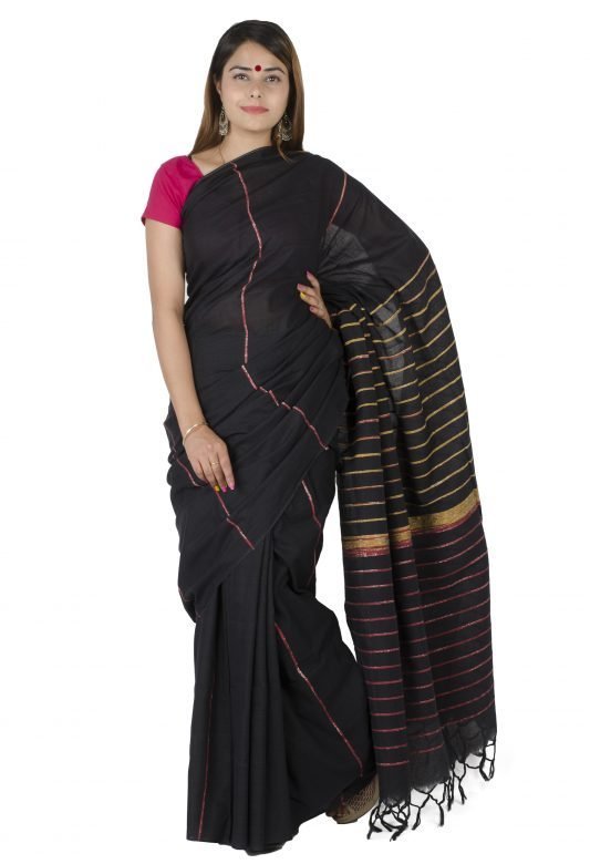 Multi-Coloured Cotton Saree