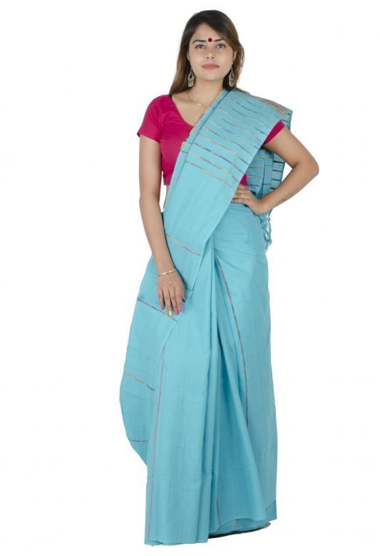 Multi-Coloured Cotton Saree