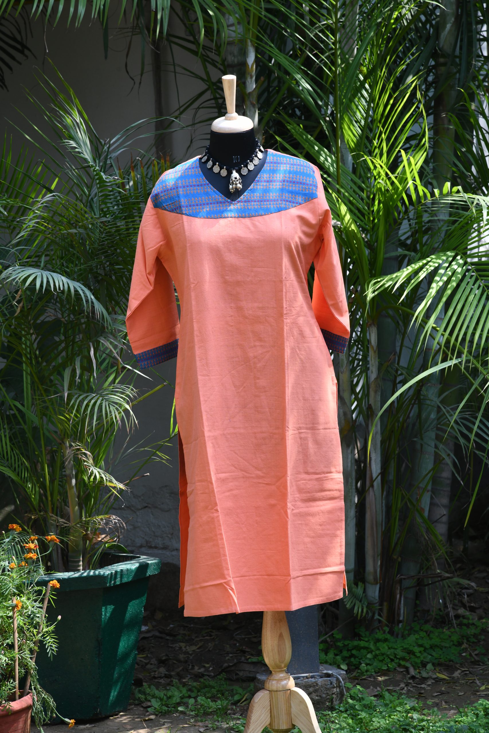 Tribes India Kurti Extra long For Women
