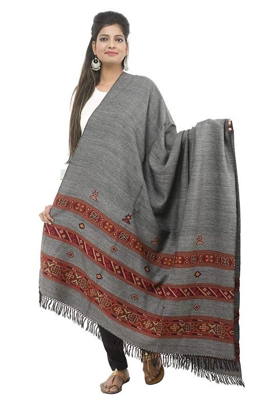 Girls' Tribal Kinnuari Shawl