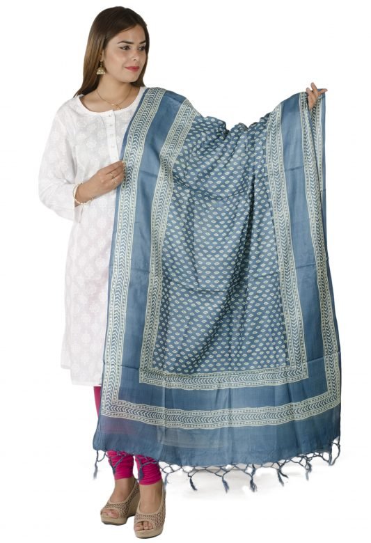 Dupatta Tassar Printed