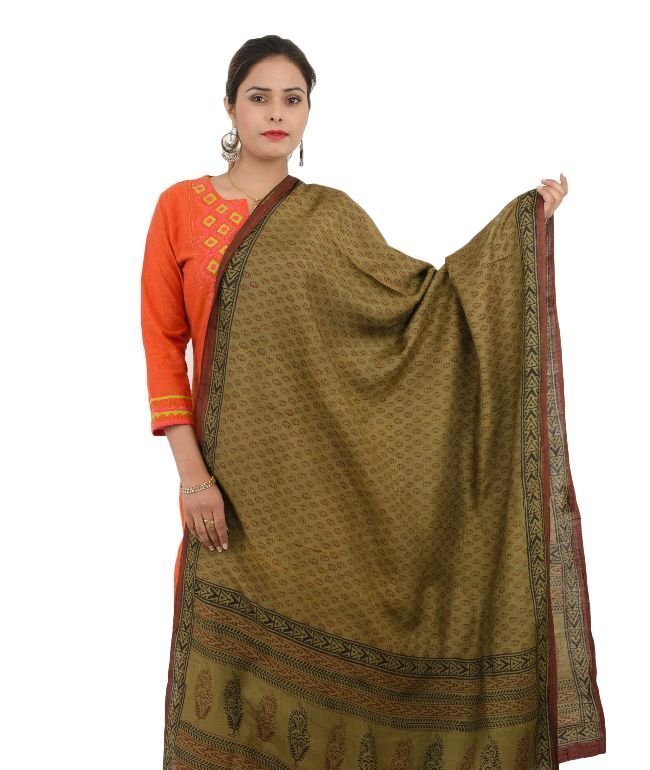 Dupatta Tassar Printed