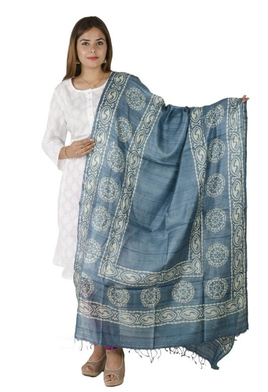 Dupatta Tassar Printed