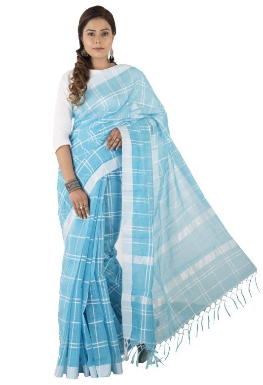 Women Handwoven Katan Vidharbha Saree